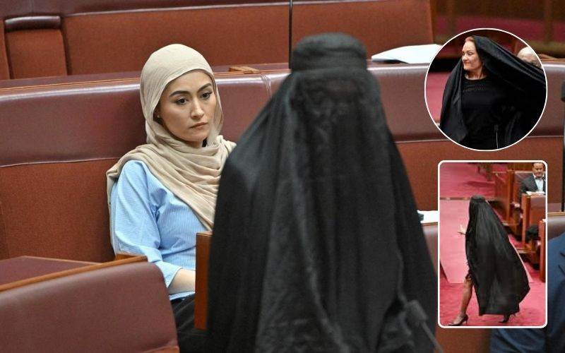 آسٹریلوی پارلیمنٹ میں اسلامی لباس پر تنازعہ: برقعہ پہن کر پارلیمنٹ پہنچنے پرخاتون سینیٹرمعطل 